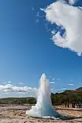 3. Naissance du geyser.