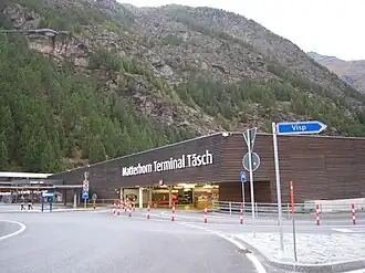 Image illustrative de l’article Gare de Täsch