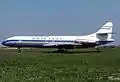Caravelle III d'Aéro tour immatriculée F-BUFH à Orly le 12 mai 1978