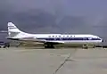 Caravelle VI-N d'Aéro tour immatriculée F-BYAU au Bourget en juillet 1977