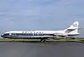 Caravelle VI-N d'Aéro tour immatriculée F-BYCY à Orly le 23 novembre 1980