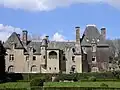 Façade sud du château de Rosmorduc.