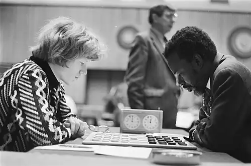 Jansen - Baba Sy en 1977.