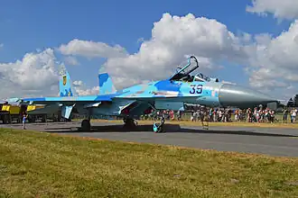 le 39 bleu en 2013, Radom air show.