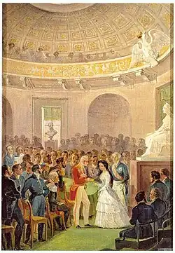 Sofia Sukhovo-Kobylina, 1854