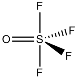 Image illustrative de l’article Tétrafluorure de thionyle