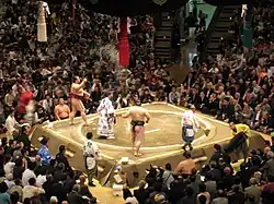 Kiyome no shio : purification au sel avant le combat