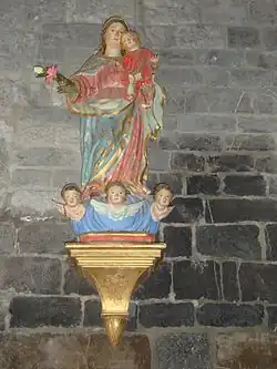 Église de Sunhar, Vierge avec Enfant.