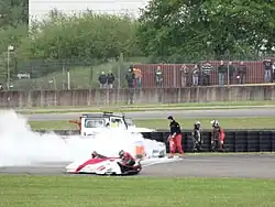 Traitement d'un incendie.