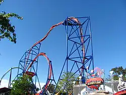 Superman Ultimate Flight à Six Flags Discovery Kingdom