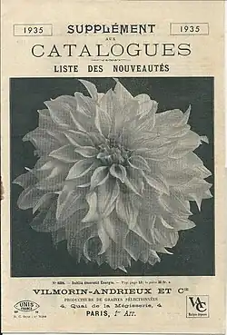Supplément aux catalogues 1935