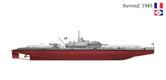 État de 1940, peinture en gris deux tons et peinture du numéro d'identification 17P peint en blanc sur la baignoire.