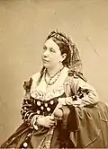 Portait de Susanne Chenevière, née Munier, vers 1880