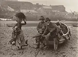 Fisher people, c. 1898.