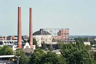 Ancienne centrale électrique de Suvilahti.