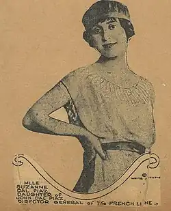 Suzanne Olphe-Galliard (née Dal Piaz), 1920.
