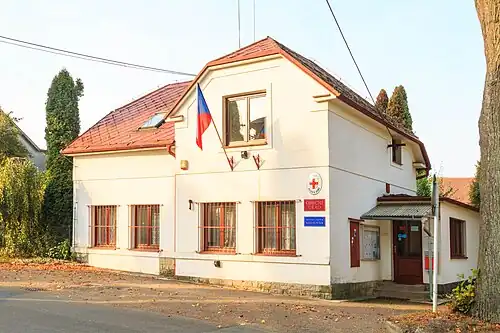 Svatý Jiří : la mairie.