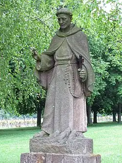 Statue de saint Antoine.