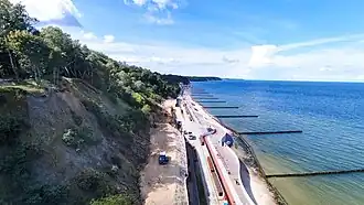 Plage et promenade de Svetlogorsk.