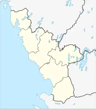 Voir sur la carte administrative du comté de Halland