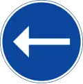 Direction à suivre