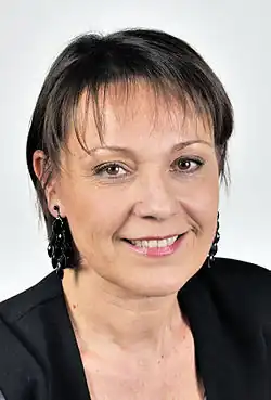 Sylvie Guillaume, no&nbsp;2 sur la liste.