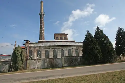 Ancienne raffinerie de sucre.