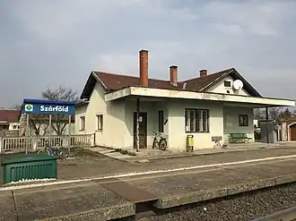 Image illustrative de l’article Gare de Szárföld