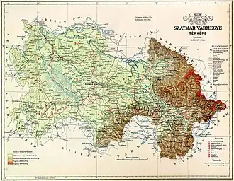 Localisation de Szatmár