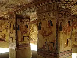 Tombe de Sennefer (fac-simile). Règne d'Amenhotep&nbsp;IIRoemer-Pelizaeus Museum