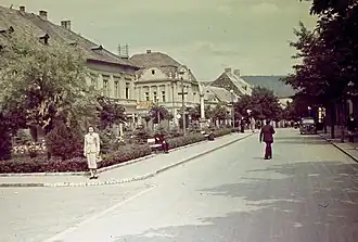 Gyöngyös en 1938.