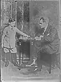 Szmul Rzeszewski et le baryton Joseph Schwarz (1922)