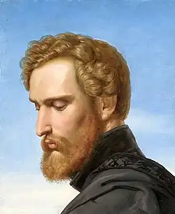 Portrait du peintre Heinrich Heinlein&nbsp;(de), 1849, musée national de Varsovie.