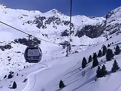 Arrivée à Plan-Bouchet.