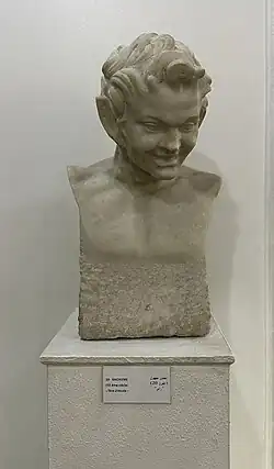 Tête d'étude par un artiste anonyme du XXe&nbsp;siècle