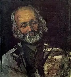 Tête de vieillard (1865-1868), huile sur toile (51 × 48 cm), musée d'Orsay, Paris.