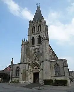 L'église Saint-Martin.