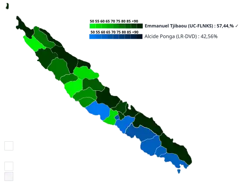 Résultats par communes au 2e tour.
