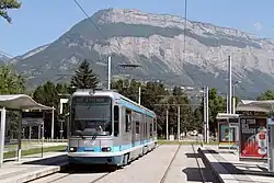 Tramway de la Ligne D - Arrêt Hector Berlioz Universités