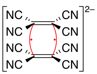 Liaison 4c-2e du tétracyanoéthylène.