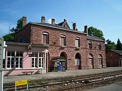 La gare de Rothau.