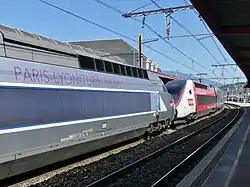 TGV sur la liaison Milan&nbsp;/ Annecy&nbsp;– Paris