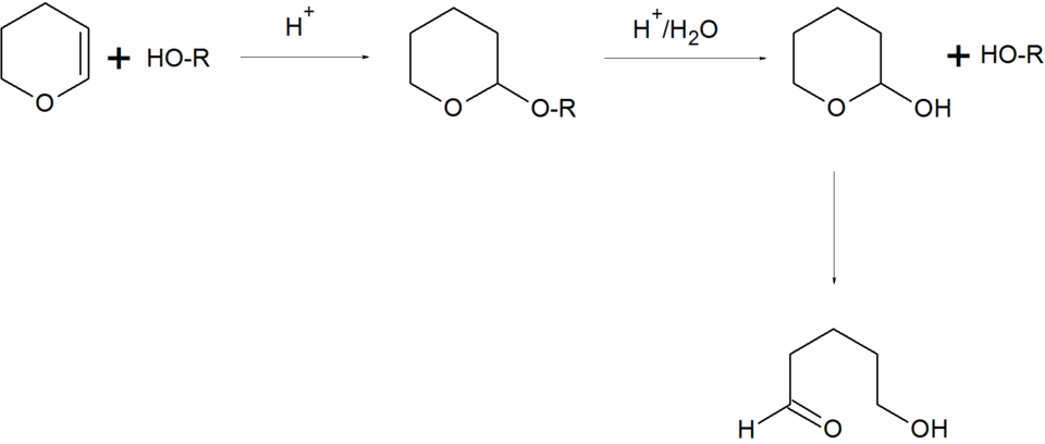 Groupe protecteur au THP en synthèse organique.