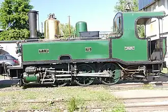 locomotive à vapeur TIV no&nbsp;75
