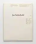 TM-RSI 4.1972, numéro spécial consacré à Jan Tschichold.