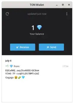 Description de l'image TON wallet desktop screenshot.png.