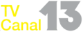 Logo de TV Canal 13 de 1989 à 1991.