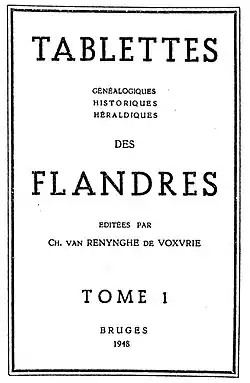 Image illustrative de l’article Tablettes des Flandres