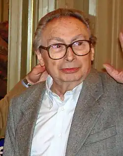 Portrait en couleur de Jean-Charles Tacchella au British & Irish Film Festival.