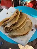 Tacos de canasta (cuits à la vapeur).